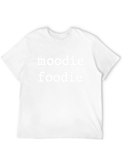 Moodie Foodie Black T-Shirt Casual Wear