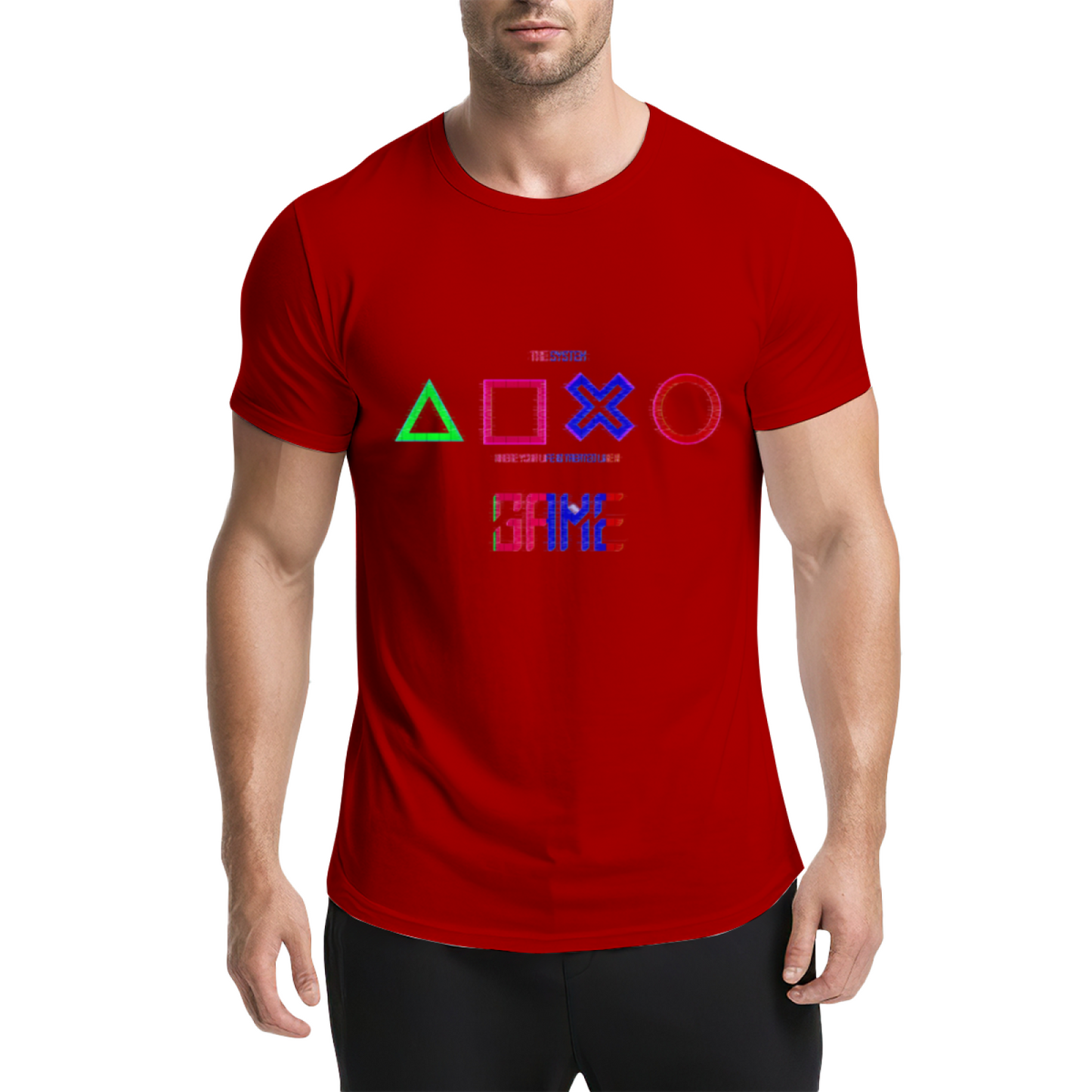 PlayStation Controller Buttons Gamer Casual T-Shirt