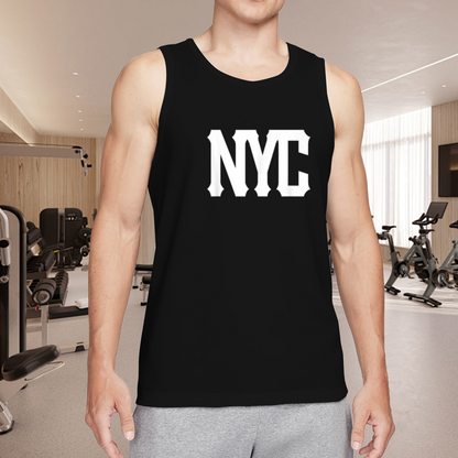 Classic NYC Bold Letter Streetwear Tank Top