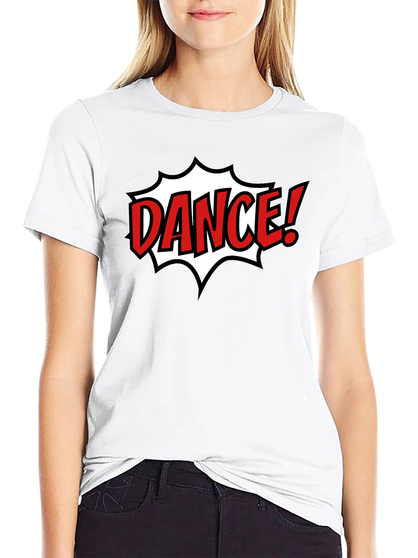 Dance! Graphic T-Shirt - Black Cotton Tee