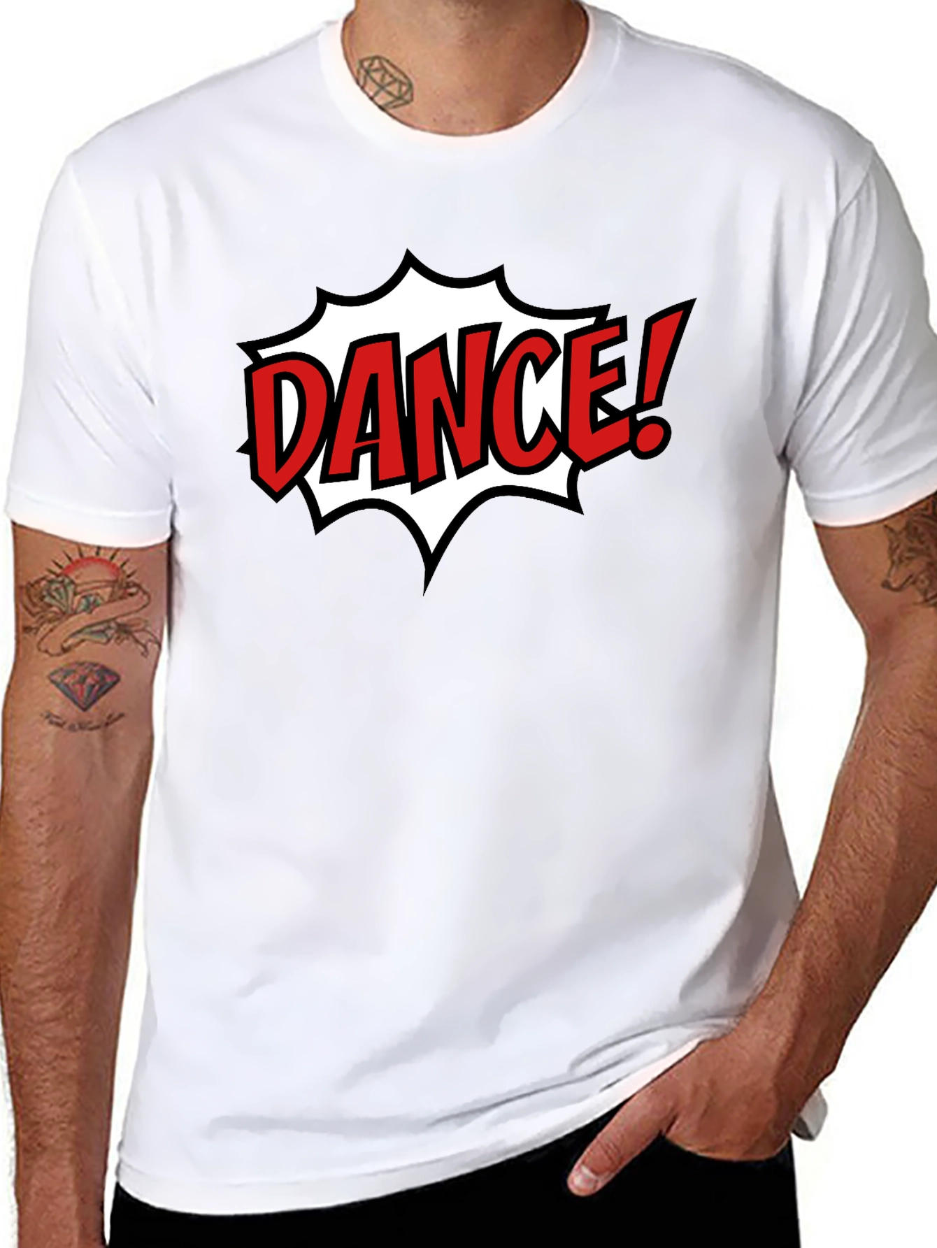 Dance! Graphic T-Shirt - Black Cotton Tee