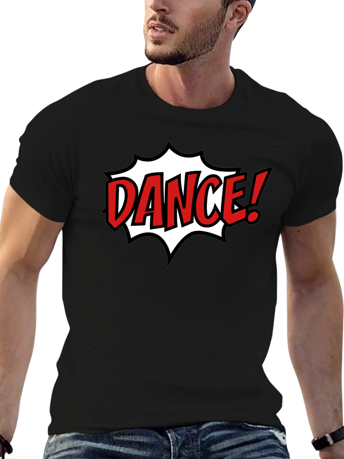 Dance! Graphic T-Shirt - Black Cotton Tee