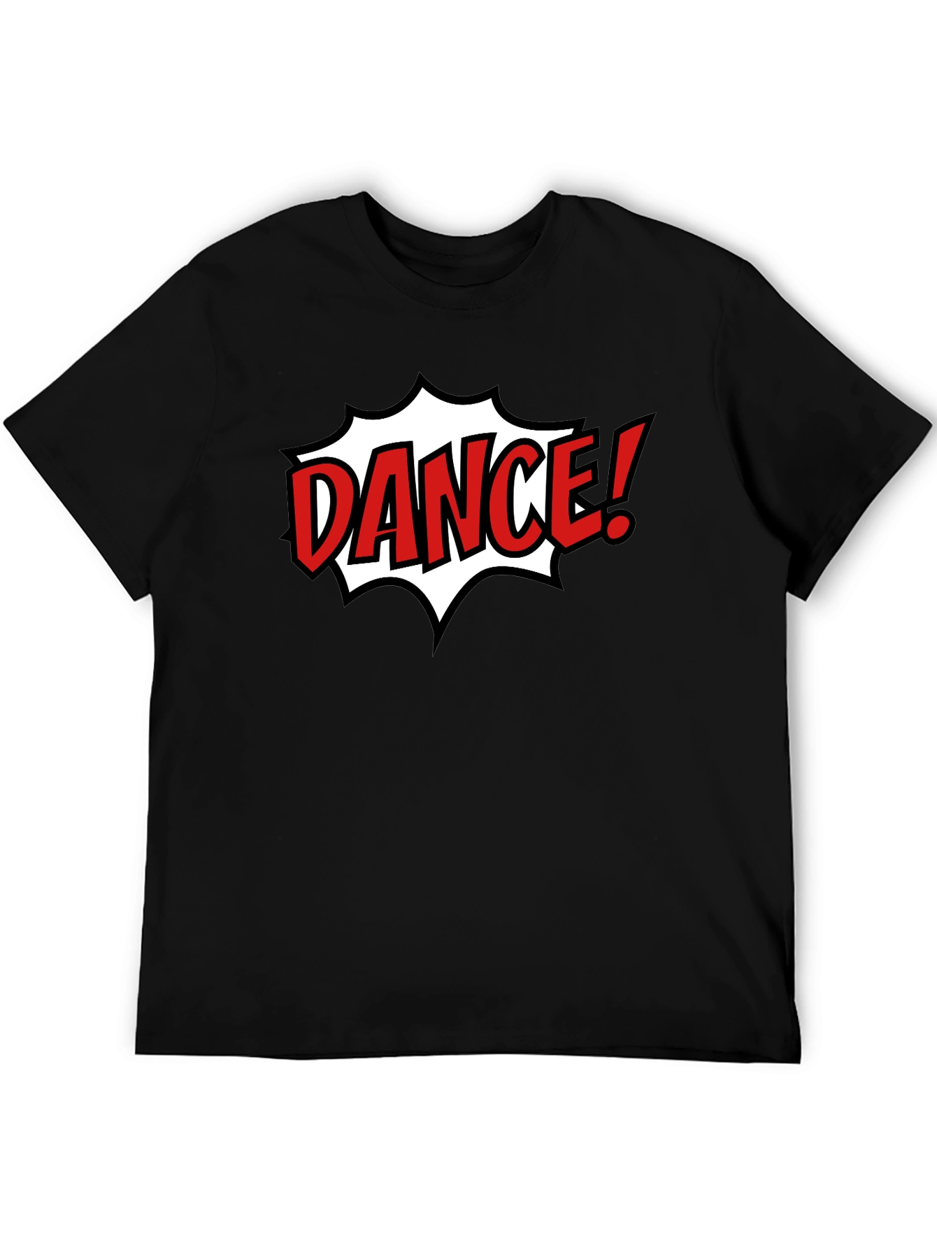 Dance! Graphic T-Shirt - Black Cotton Tee