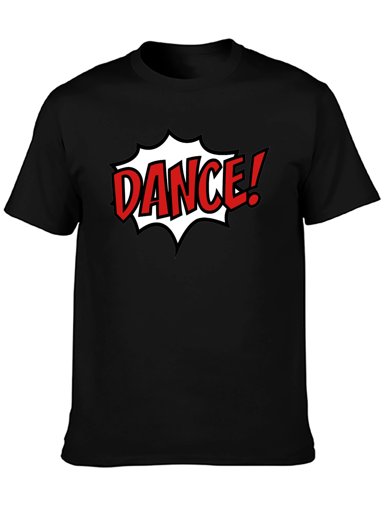 Dance! Graphic T-Shirt - Black Cotton Tee