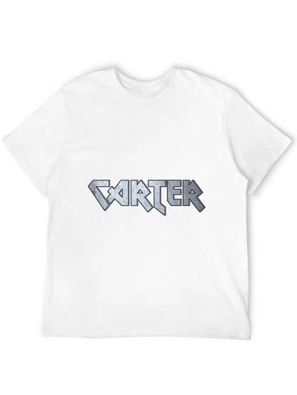 Carter Band Graphic T-Shirt Cool Rock Concert Tee