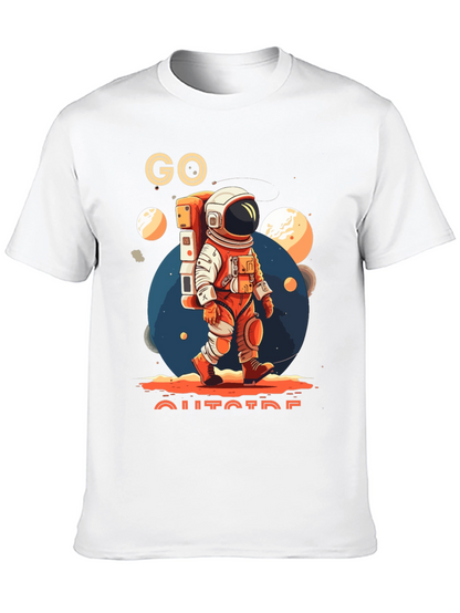 Go Outside Astronaut T-Shirt