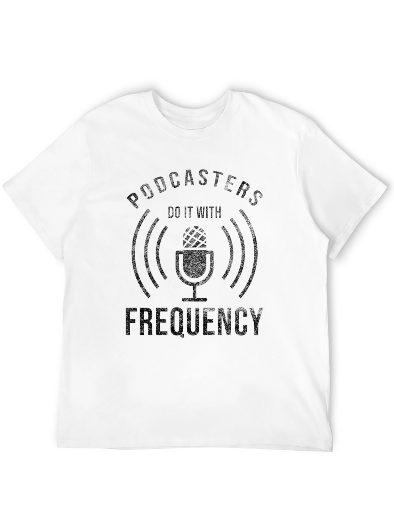 Podcasters Frequency Graphic T-Shirt