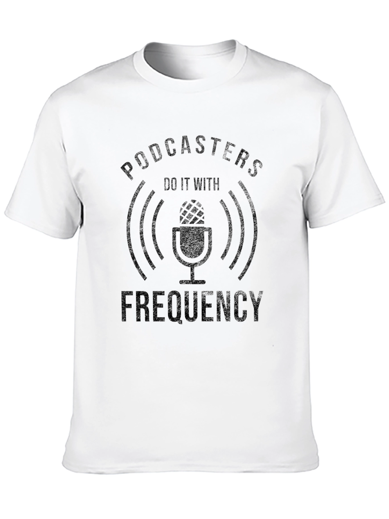 Podcasters Frequency Graphic T-Shirt