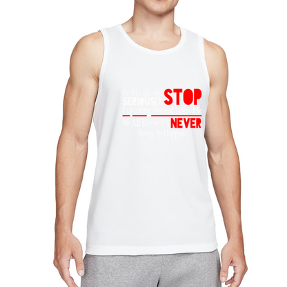 Stop Expecting Normal From Me Sassy Quote Tank Top
