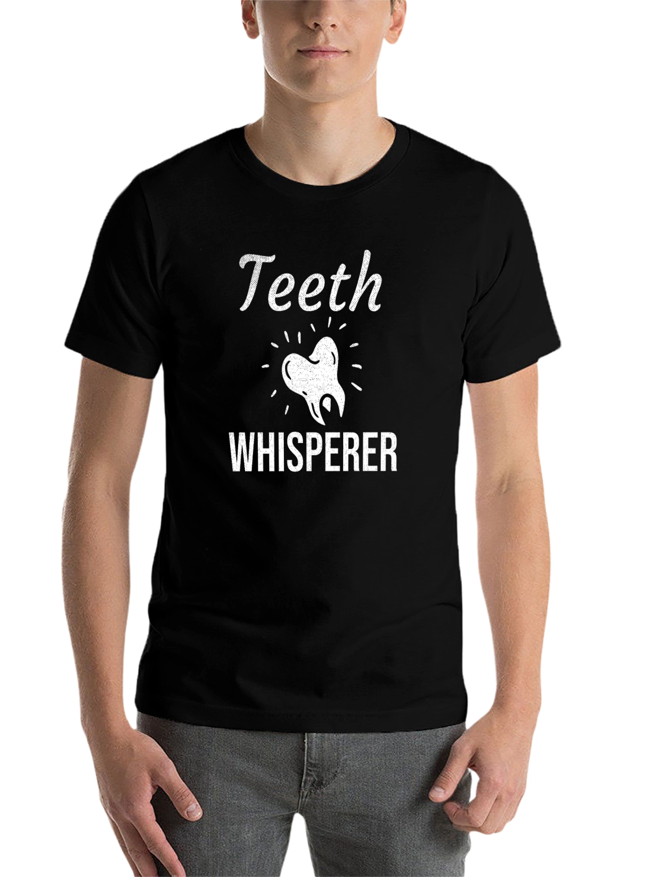 Teeth Whisperer Graphic Tee - Dentist Humor T-Shirt