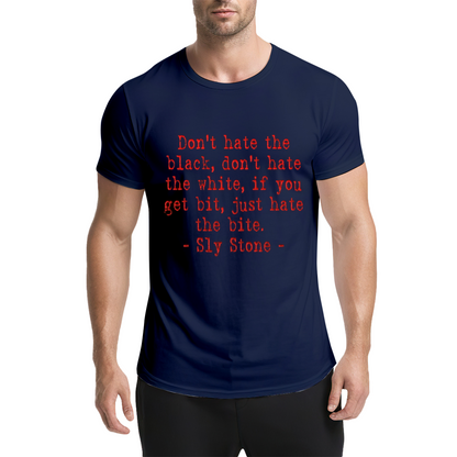 Vintage Sly Stone Equality Quote Typography Tee