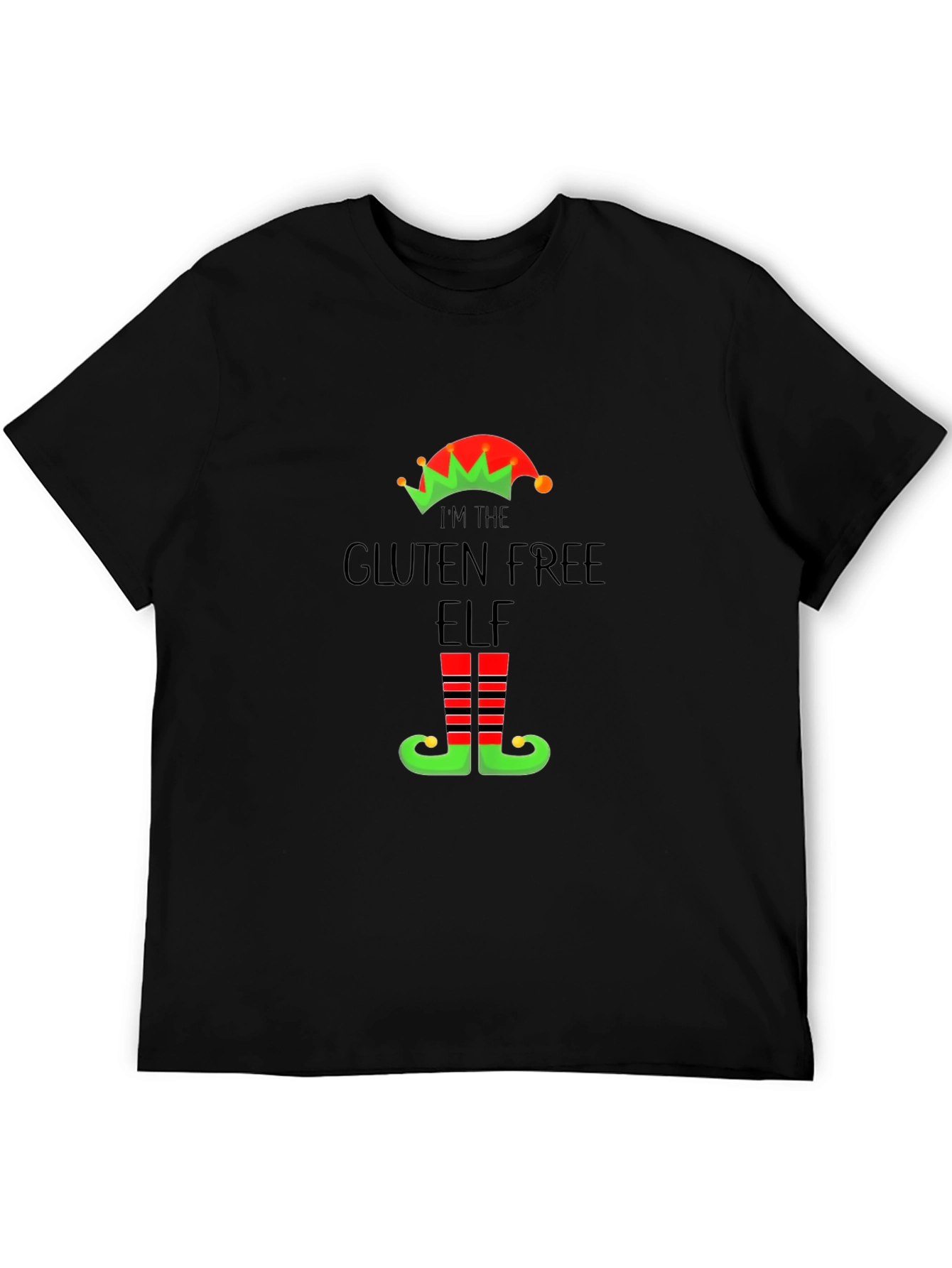 Gluten Free Elf T-Shirt - Holiday Fun!