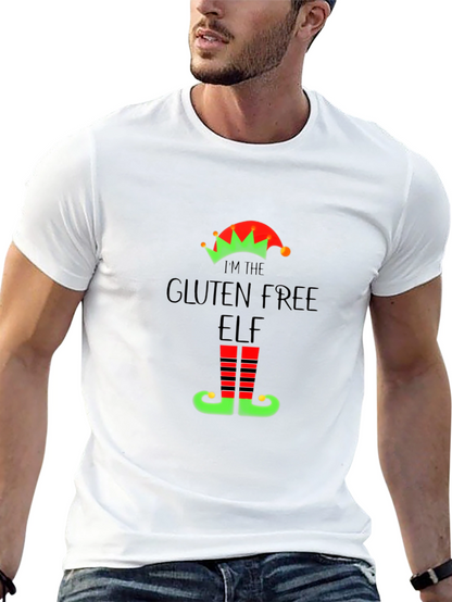Gluten Free Elf T-Shirt - Holiday Fun!