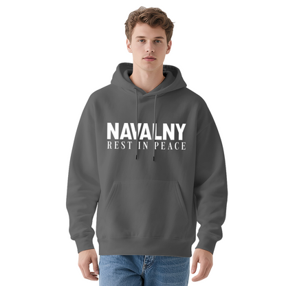 Letter Print Casual Hoodie, Unisex Cozy Comfort Pullover