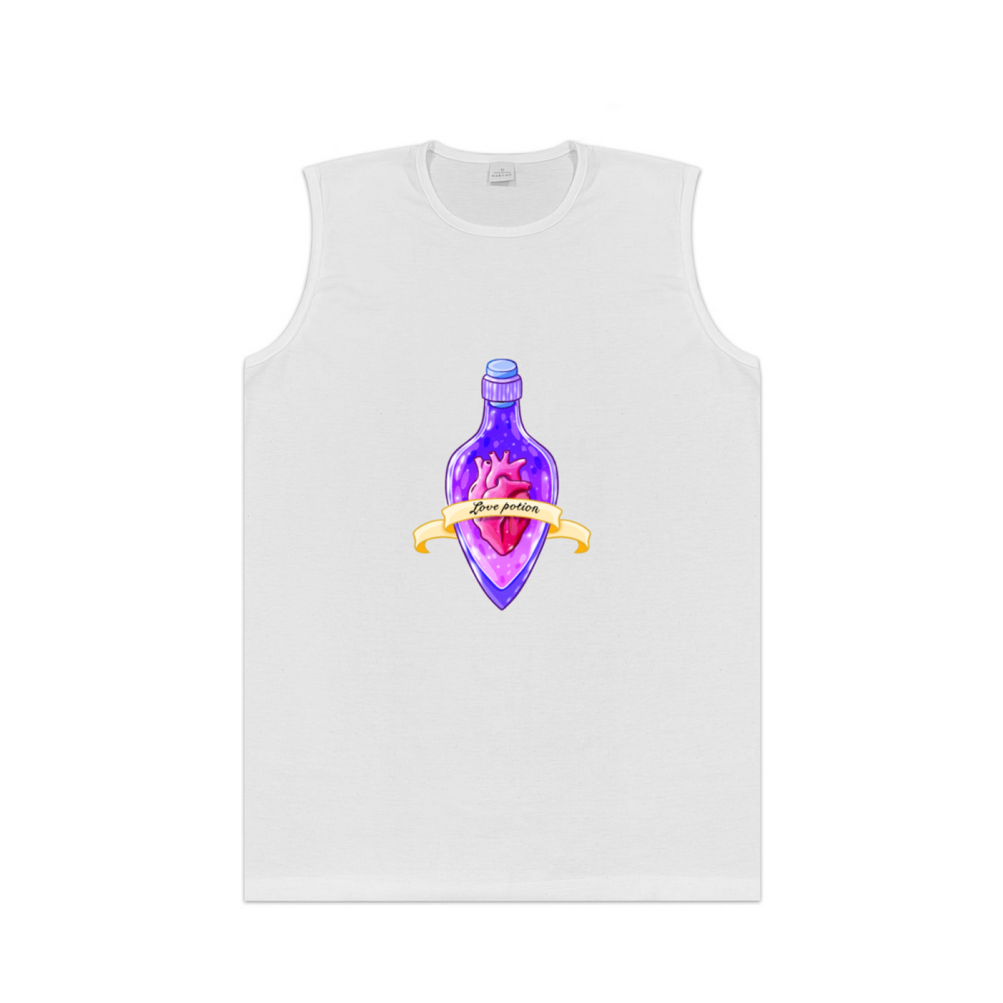 Cute Magic Love Potion Heart Witchy Aesthetic Men Tank