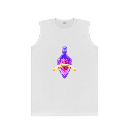 Cute Magic Love Potion Heart Witchy Aesthetic Men Tank