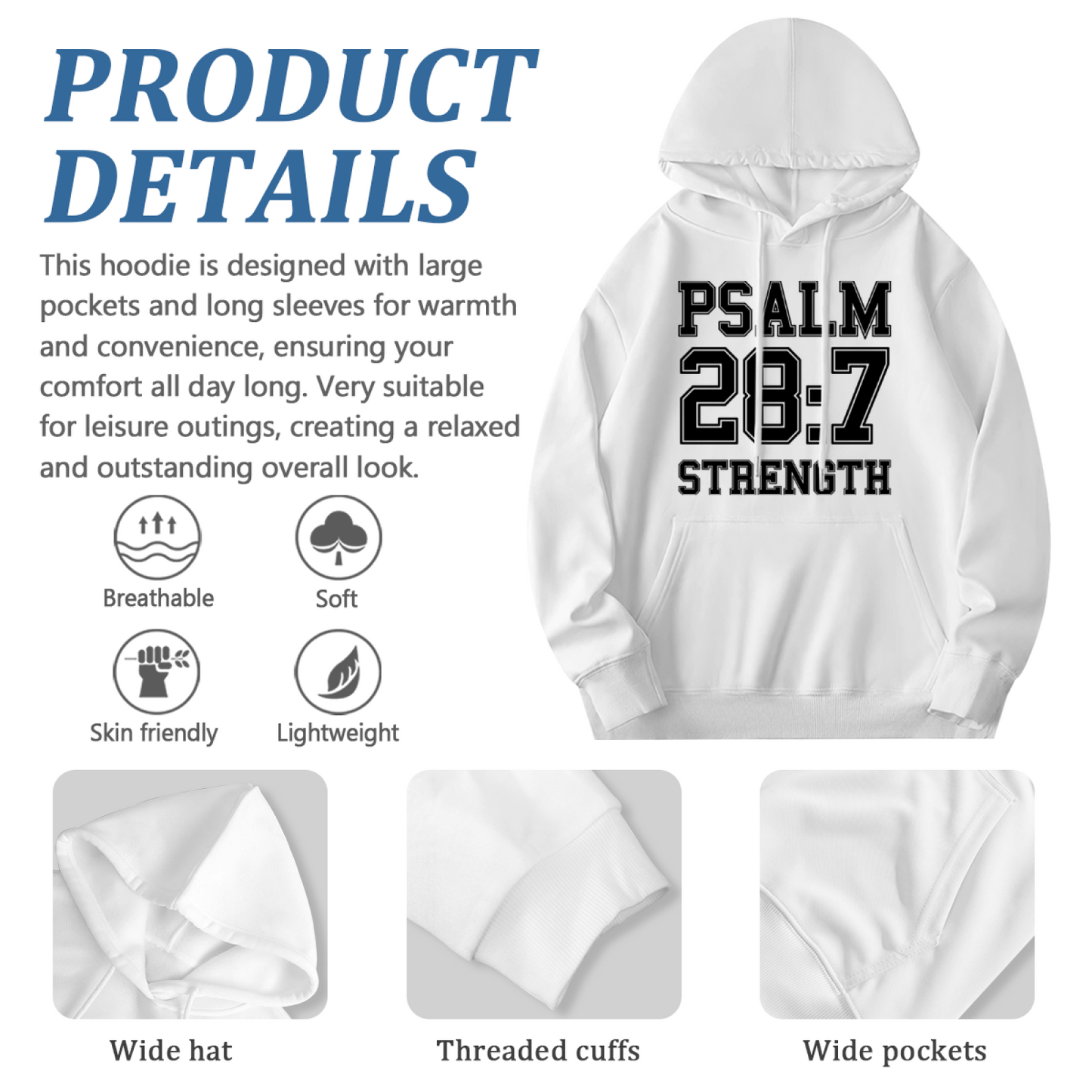 Vintage Sea Wave Ocean Graphic Hoodie, Unisex Comfort Fit