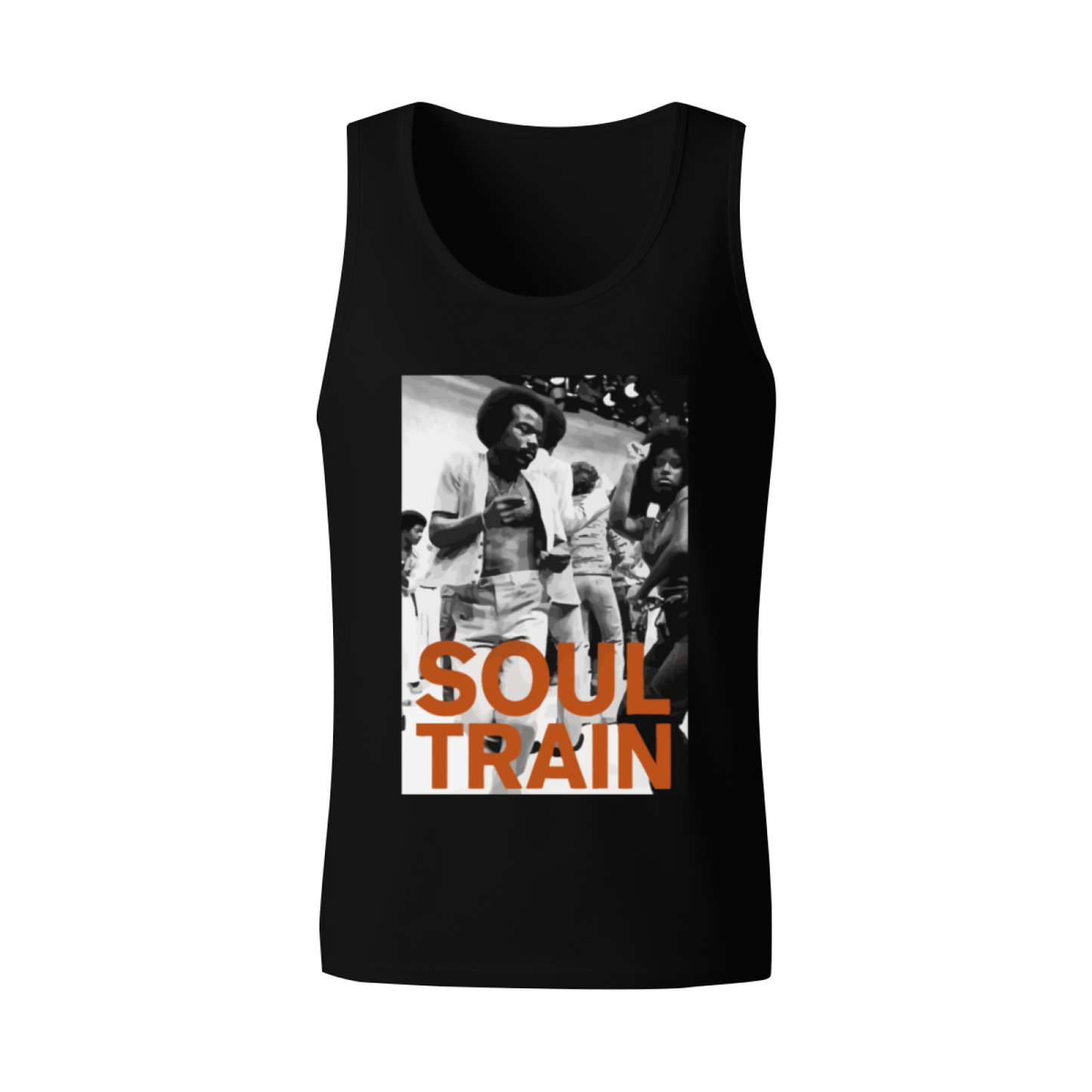 Vintage Soul Train 70s Funk Retro Dance Tank Top
