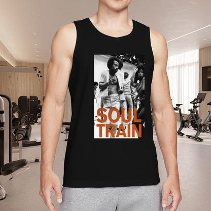 Vintage Soul Train 70s Funk Retro Dance Tank Top