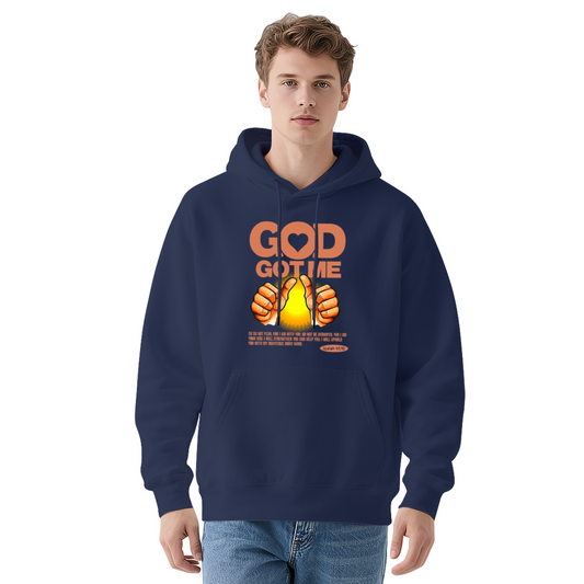 Faith Inspired God Got Me Graphic Hoodie, Unisex Cozy Daily Pullover