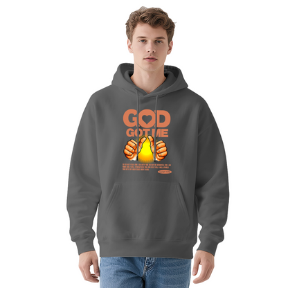 Faith Inspired God Got Me Graphic Hoodie, Unisex Cozy Daily Pullover
