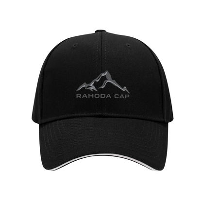 Minimal Mountain Rahoda Cap Logo Multi-Color Sandwich Peak Outdoor Hat
