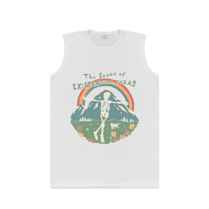 The Sound of Existential Dread Skeleton Mountain Vintage Tank