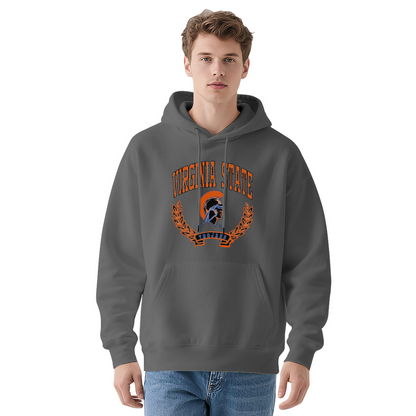 Virginia State Trojan College Spirit Men's Hoodie, Durable Comfort School Pullover
