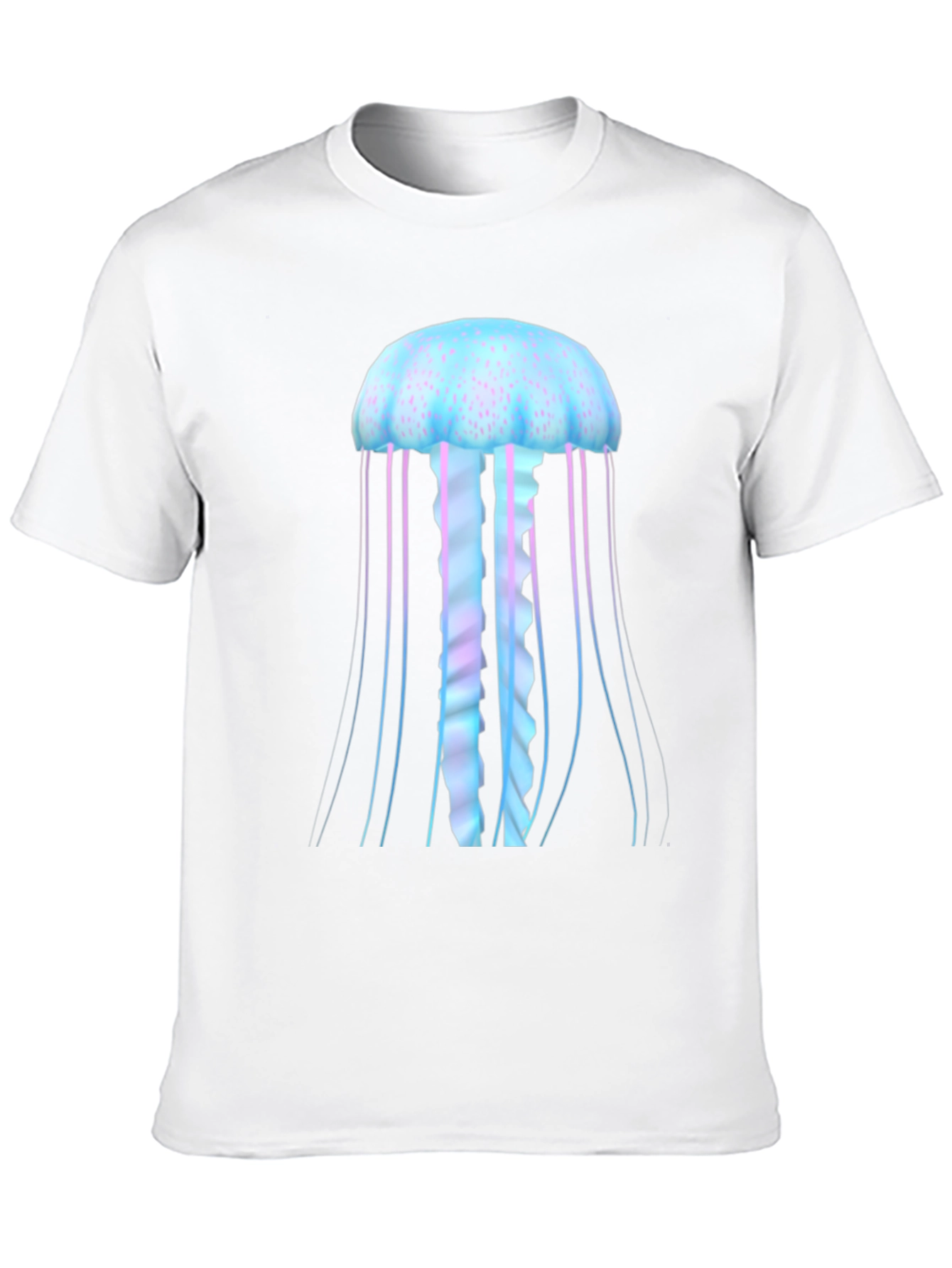 Jellyfish Graphic Tee - Black Cotton Comfort