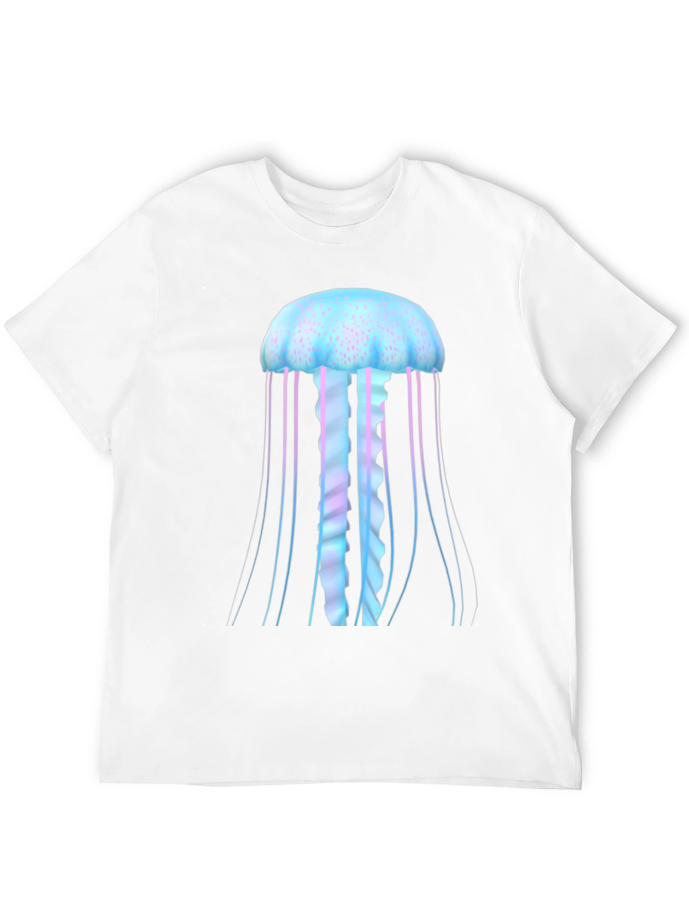 Jellyfish Graphic Tee - Black Cotton Comfort