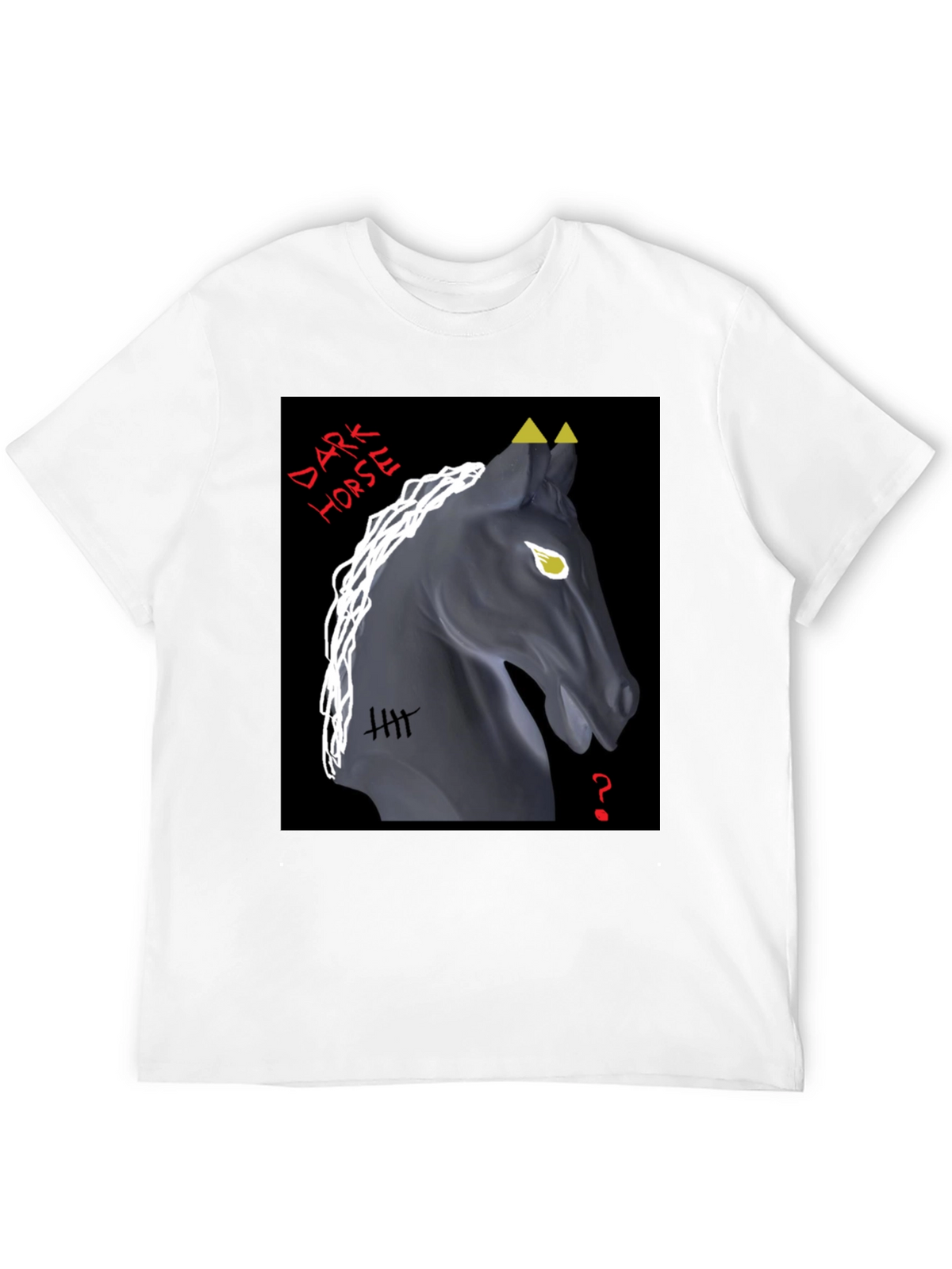 Dark Horse Graphic Tee - Unique Design