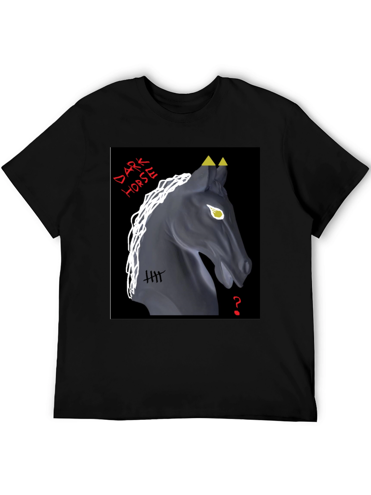 Dark Horse Graphic Tee - Unique Design