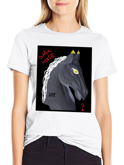 Dark Horse Graphic Tee - Unique Design