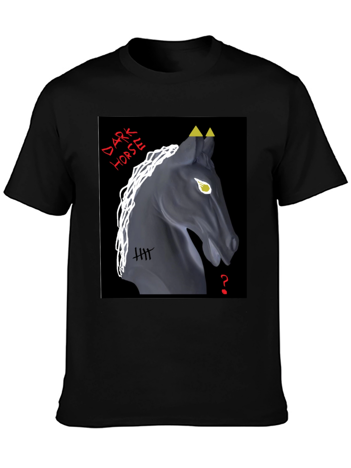 Dark Horse Graphic Tee - Unique Design