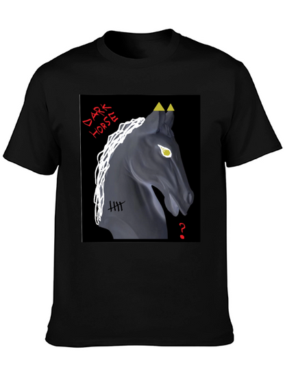 Dark Horse Graphic Tee - Unique Design