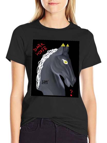 Dark Horse Graphic Tee - Unique Design