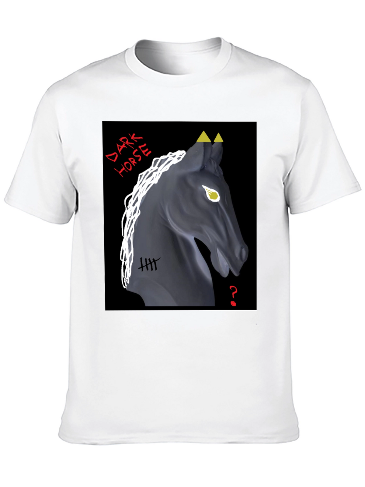 Dark Horse Graphic Tee - Unique Design