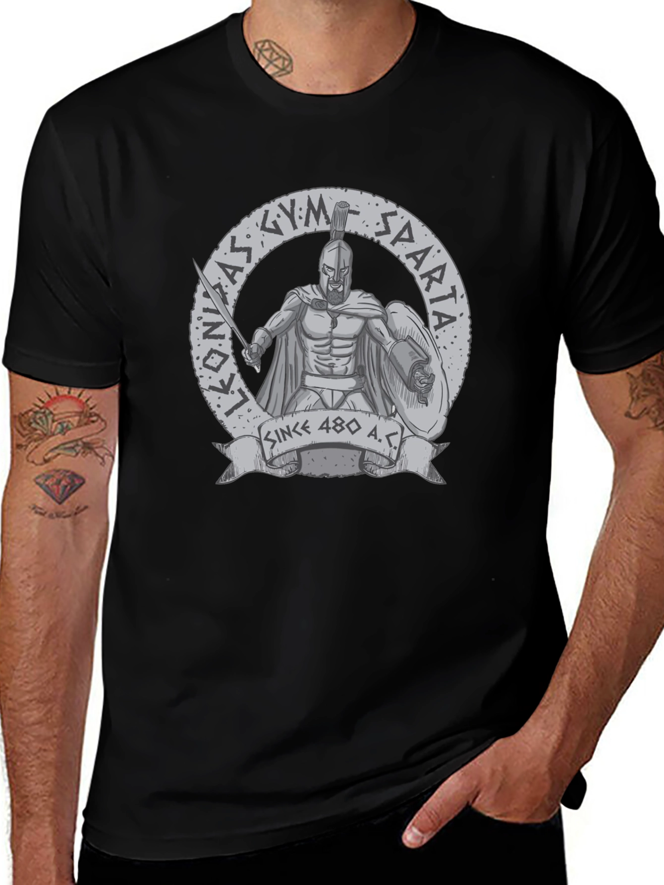 Leonidas Gym Sparta T-Shirt