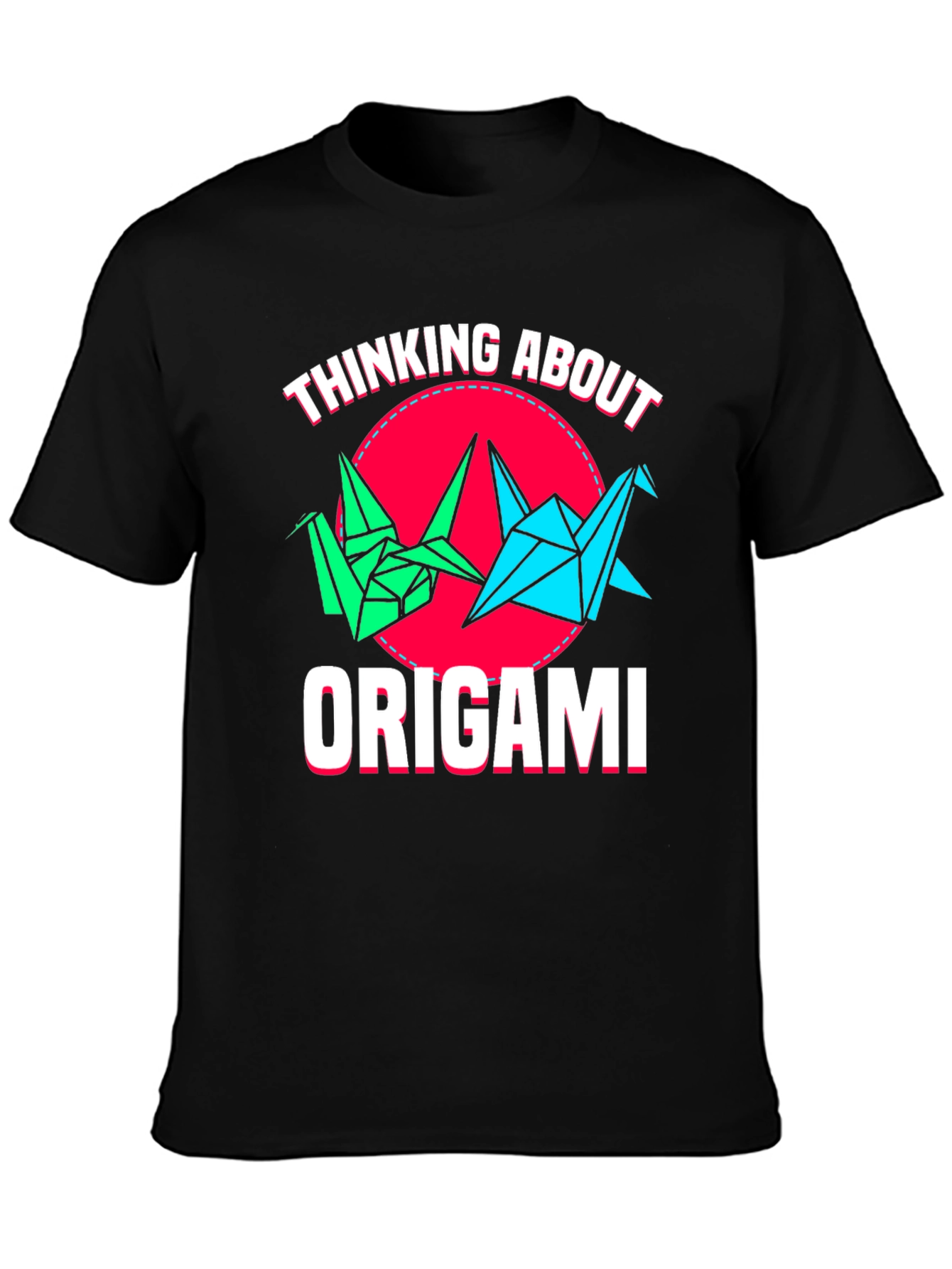 Origami Crane T-Shirt - Paper Art Tee
