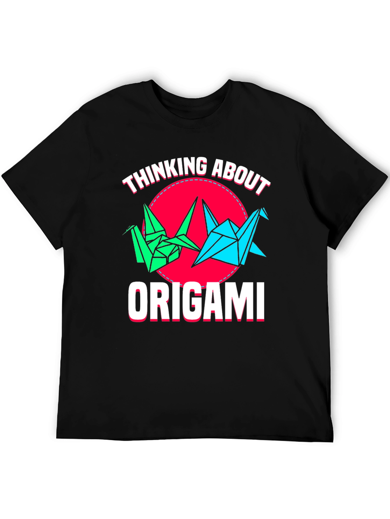Origami Crane T-Shirt - Paper Art Tee
