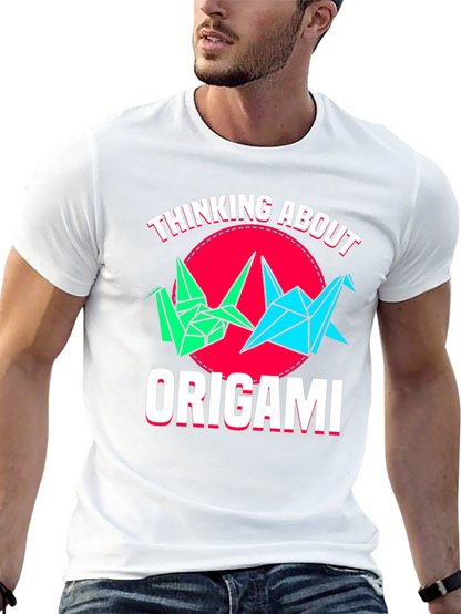 Origami Crane T-Shirt - Paper Art Tee