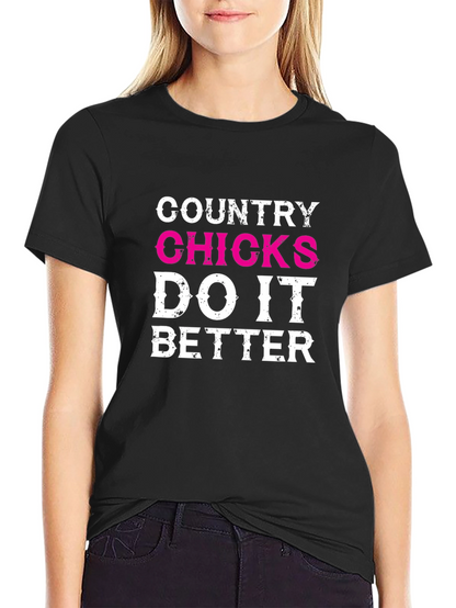 Country Chicks Do It Better Graphic Tee