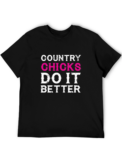 Country Chicks Do It Better Graphic Tee