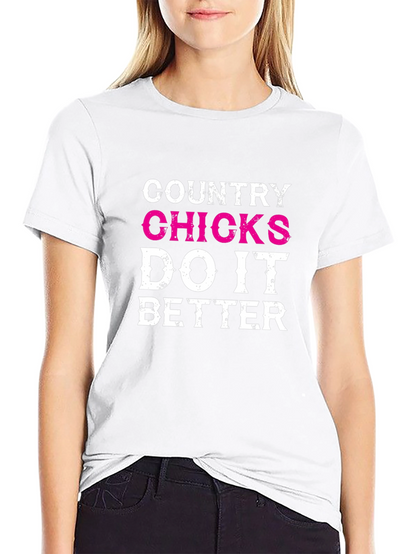 Country Chicks Do It Better Graphic Tee