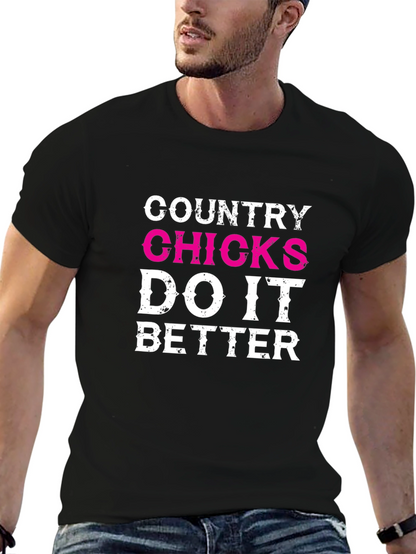 Country Chicks Do It Better Graphic Tee