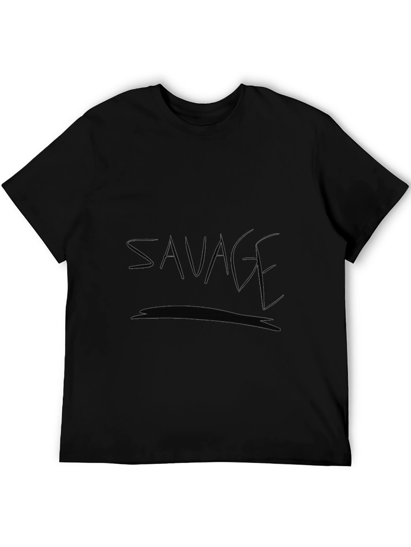 Savage Graphic Black T-Shirt
