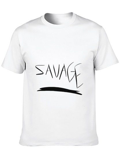 Savage Graphic Black T-Shirt