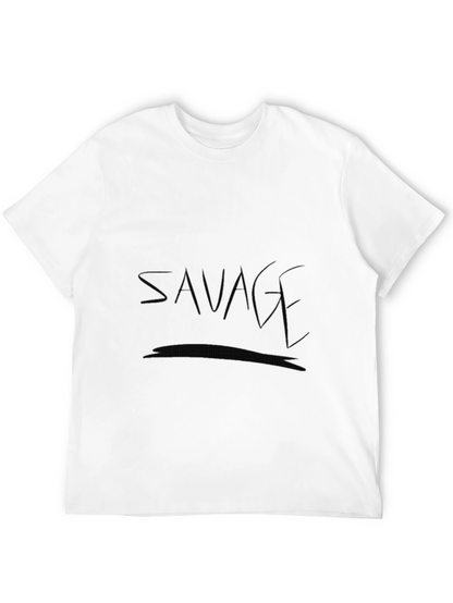 Savage Graphic Black T-Shirt