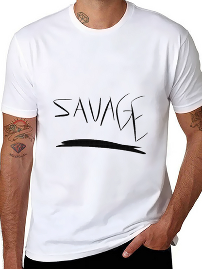 Savage Graphic Black T-Shirt