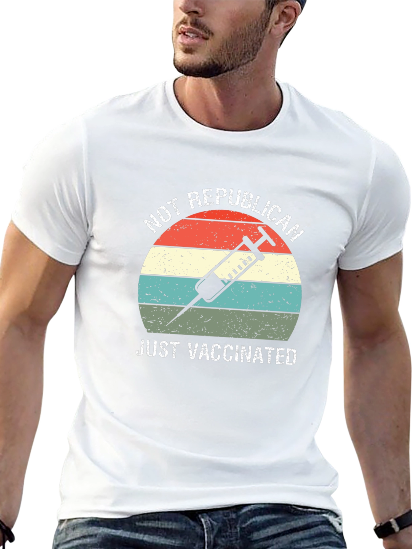 Not Republican Just Vaccinated T-Shirt